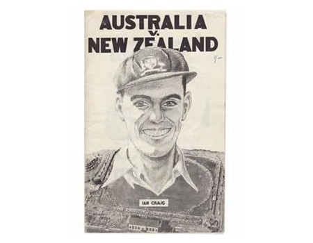 NEW ZEALAND V AUSTRALIA 1960 (BASIN RESERVE) CRICKET PROGRAMME