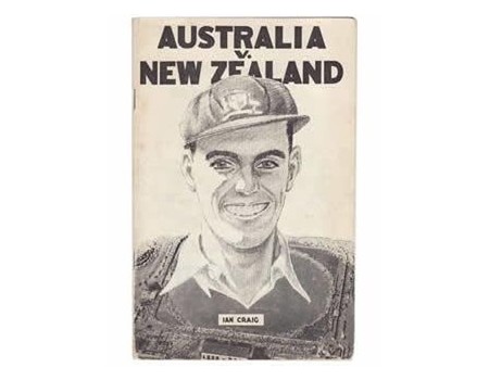 NEW ZEALAND V AUSTRALIA 1957 (BASIN RESERVE) CRICKET PROGRAMME