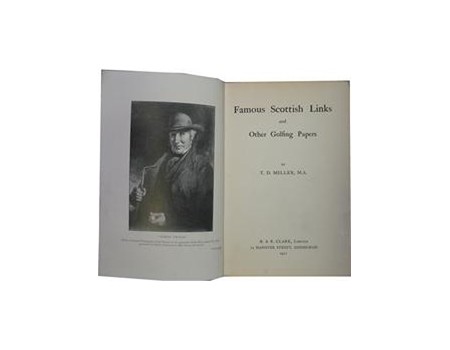 FAMOUS SCOTTISH LINKS AND OTHER GOLFING PAPERS
