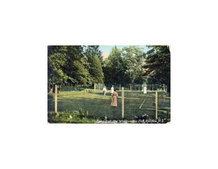 TENNIS AT THE WAEGWOLTIC CLUB, HALIFAX, NOVA SCOTIA (CANADA)