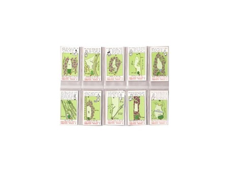 THREE JOVIAL GOLFERS 1934 (CHURCHMAN) cigarette cards