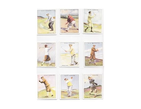 FAMOUS GOLFERS 1930 (WILLS) CIGARETTE CARDS