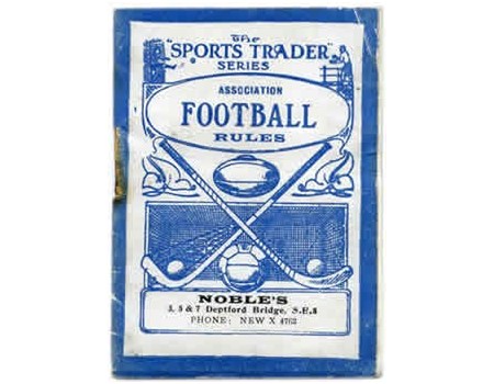 ASSOCIATION FOOTBALL RULES