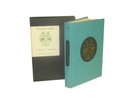 THE LIBRARY OF GOLF 1743-1966: A BIBLIOGRAPHY OF GOLF BOOKS...