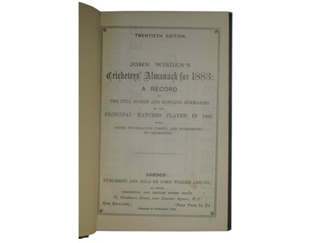 WISDEN CRICKETERS