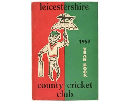 LEICESTERSHIRE COUNTY CRICKET CLUB 1959 YEARBOOK