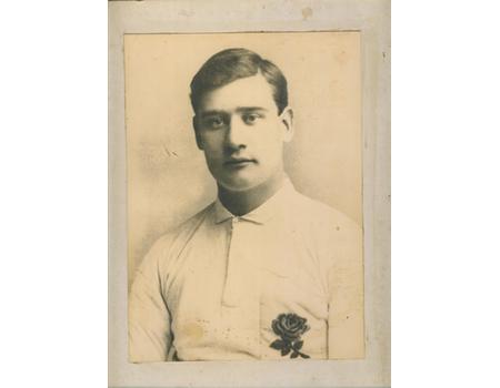 BERT SOLOMON (REDRUTH, CORNWALL & ENGLAND) RUGBY PHOTOGRAPH