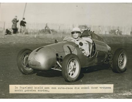 JOAN GERARD 1950 - 500 CC SPEED TEST AT BRANDS HATCH