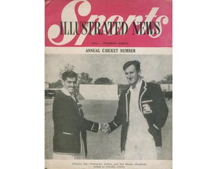 SPORTS ILLUSTRATED NEWS - ENGLAND CRICKET TOUR OF INDIA 1961-62