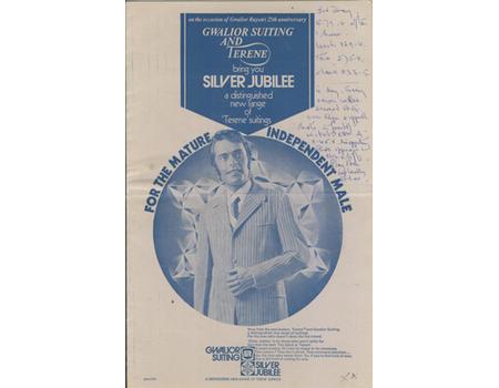 INDIA V ENGLAND 1973 (5TH TEST) CRICKET SCORECARD