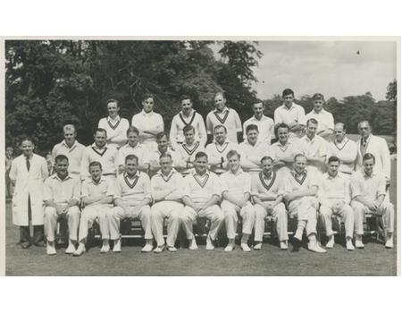 FARNHAM XV V SURREY XI 1953 - ALEC BEDSER