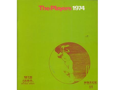 THE PLAYERS 1974 - ENGLAND CRICKET TOUR TO THE WEST INDIES 