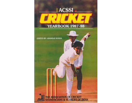 ACSSI CRICKET YEARBOOK 1987-88