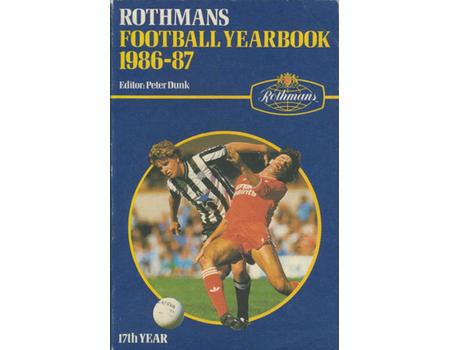 ROTHMANS FOOTBALL YEARBOOK 1986-87