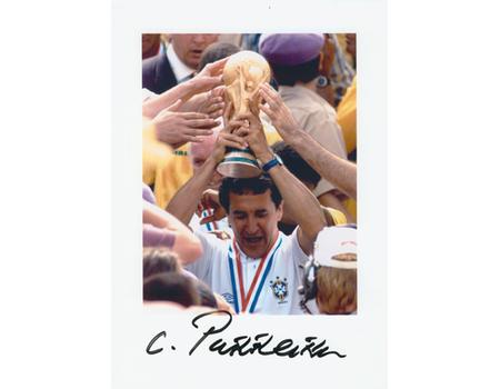 CARLOS ALBERTO PARREIRA (BRAZIL) SIGNED PHOTOGRAPH