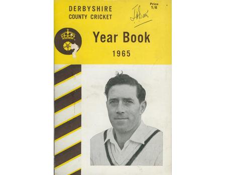 DERBYSHIRE COUNTY CRICKET YEAR BOOK 1965