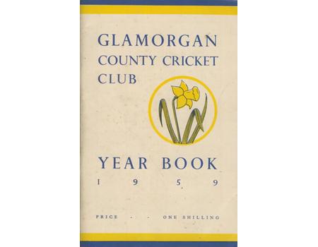 GLAMORGAN COUNTY CRICKET CLUB YEAR BOOK 1959