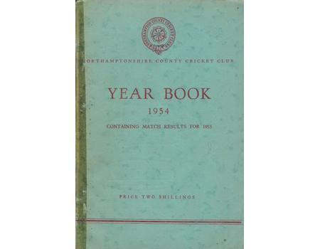 NORTHAMPTONSHIRE COUNTY CRICKET CLUB 1954 YEAR BOOK