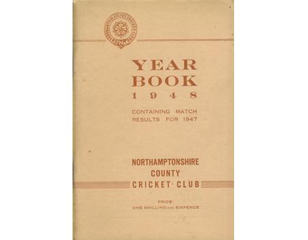 NORTHAMPTONSHIRE COUNTY CRICKET CLUB 1948 YEAR BOOK