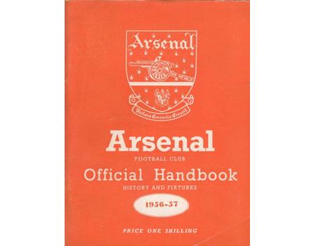 ARSENAL FOOTBALL CLUB 1956-57 OFFICIAL HANDBOOK