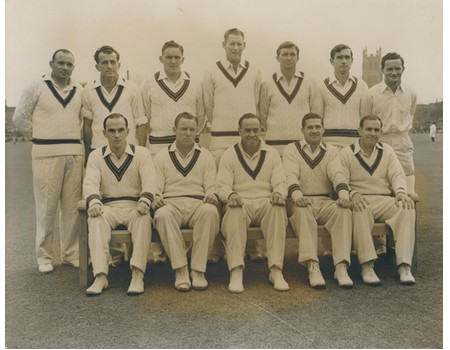 AUSTRALIA 1956 CRICKET PHOTOGRAPH (AT WORCESTER)