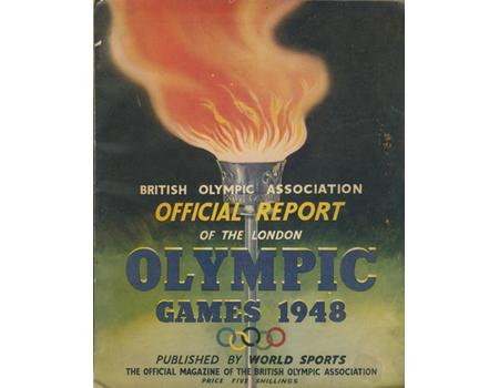BRITISH OLYMPIC ASSOCIATION REPORT - LONDON 1948