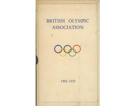 THE BRITISH OLYMPIC ASSOCIATION ANNUAL DINNER 1955 - GUEST LIST ETC