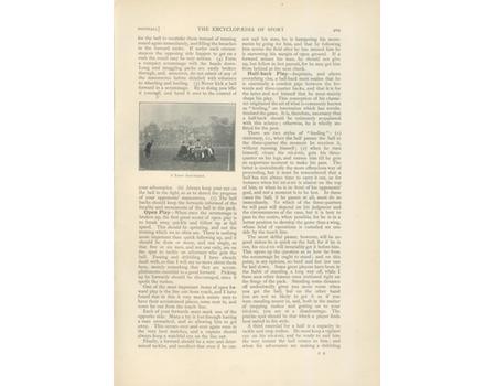 ASSOCIATION FOOTBALL AND RUGBY FOOTBALL - THE ENCYCLOPAEDIA OF SPORT