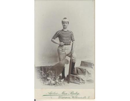 GERMAN ROWER - WURZEN (SAXONY) - CARTE DE VISITE