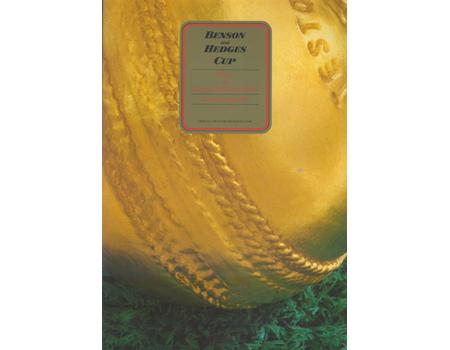 ESSEX V NOTTINGHAMSHIRE 1989 (LORD