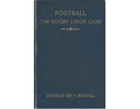 FOOTBALL: THE RUGBY UNION GAME