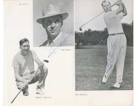 RYDER CUP 1949 (GANTON) SIGNED GOLF PROGRAMME