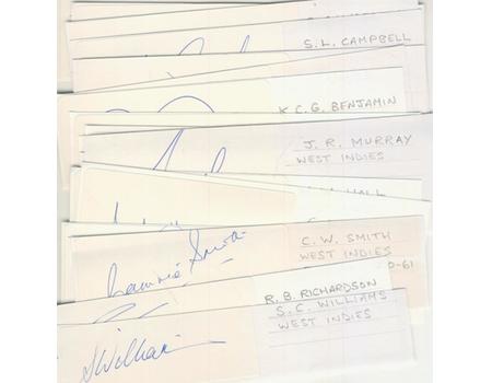 CAMMIE SMITH (WEST INDIES) CRICKET AUTOGRAPH
