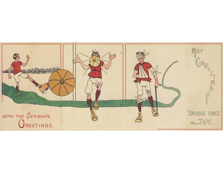 FOOTBALL CHRISTMAS CARD