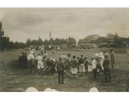 URUGUAY V ARGENTINA (MONTEVIDEO) 1933 GOLF TOURNAMENT PHOTOGRAPH