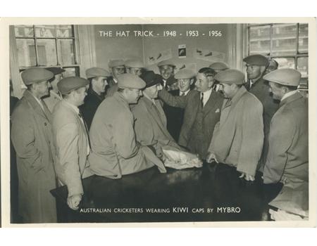 AUSTRALIA 1956 CRICKET PHOTOGRAPH