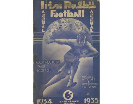 IRISH RUGBY FOOTBALL ANNUAL 1934-35
