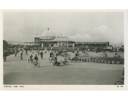 CYCLING PARK, RHYL, POSTCARD