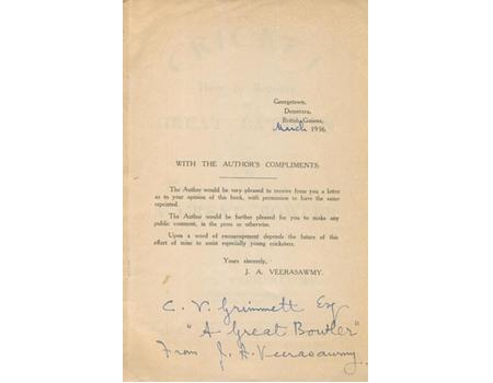 CRICKET - HOW TO BECOME A GREAT BATSMAN AND A GREAT BOWLER (CLARRIE GRIMMETT