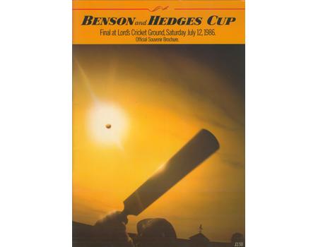 KENT V MIDDLESEX 1986 (LORD