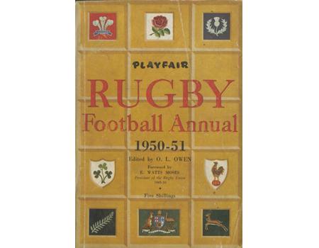 PLAYFAIR RUGBY FOOTBALL ANNUAL 1950-51