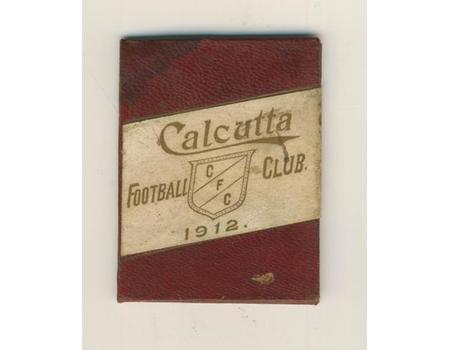 CALCUTTA FOOTBALL CLUB 1912 ENCLOSURE TICKET