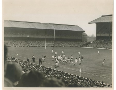 ENGLAND V FRANCE 1965 RUGBY PHOTOGRAPH