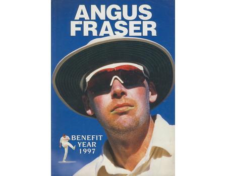 ANGUS FRASER (MIDDLESEX) 1997 BENEFIT BROCHURE
