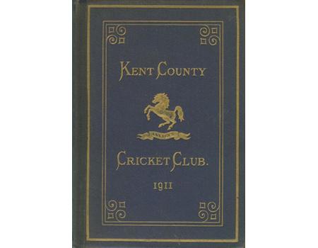 KENT COUNTY CRICKET CLUB 1911 [BLUE BOOK]