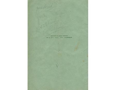 OPEN GOLF CHAMPIONSHIP 1948 (MUIRFIELD) PROGRAMME