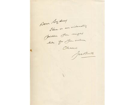 OLYMPIC GAMES 1952 - NURMI, KOLEHMAINEN, BINKS & LADOUMEGUE PRESS PHOTOGRAPH (SIGNED BY JOE BINKS)