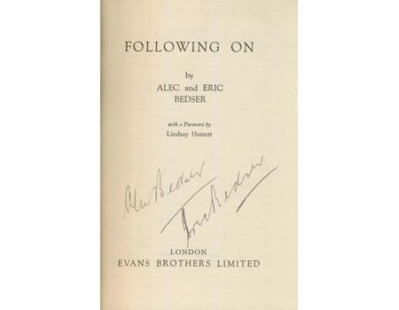 FOLLOWING ON (SIGNED BY BOTH BEDSERS)