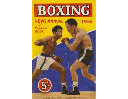 BOXING NEWS ANNUAL AND RECORD BOOK 1958