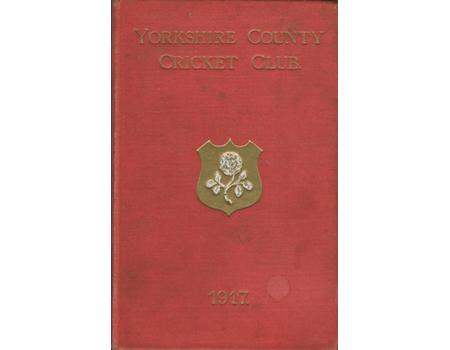YORKSHIRE COUNTY CRICKET CLUB 1917 [ANNUAL]